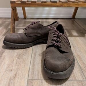 FRYE Men's Brown Leather Shoes 8 1/2
